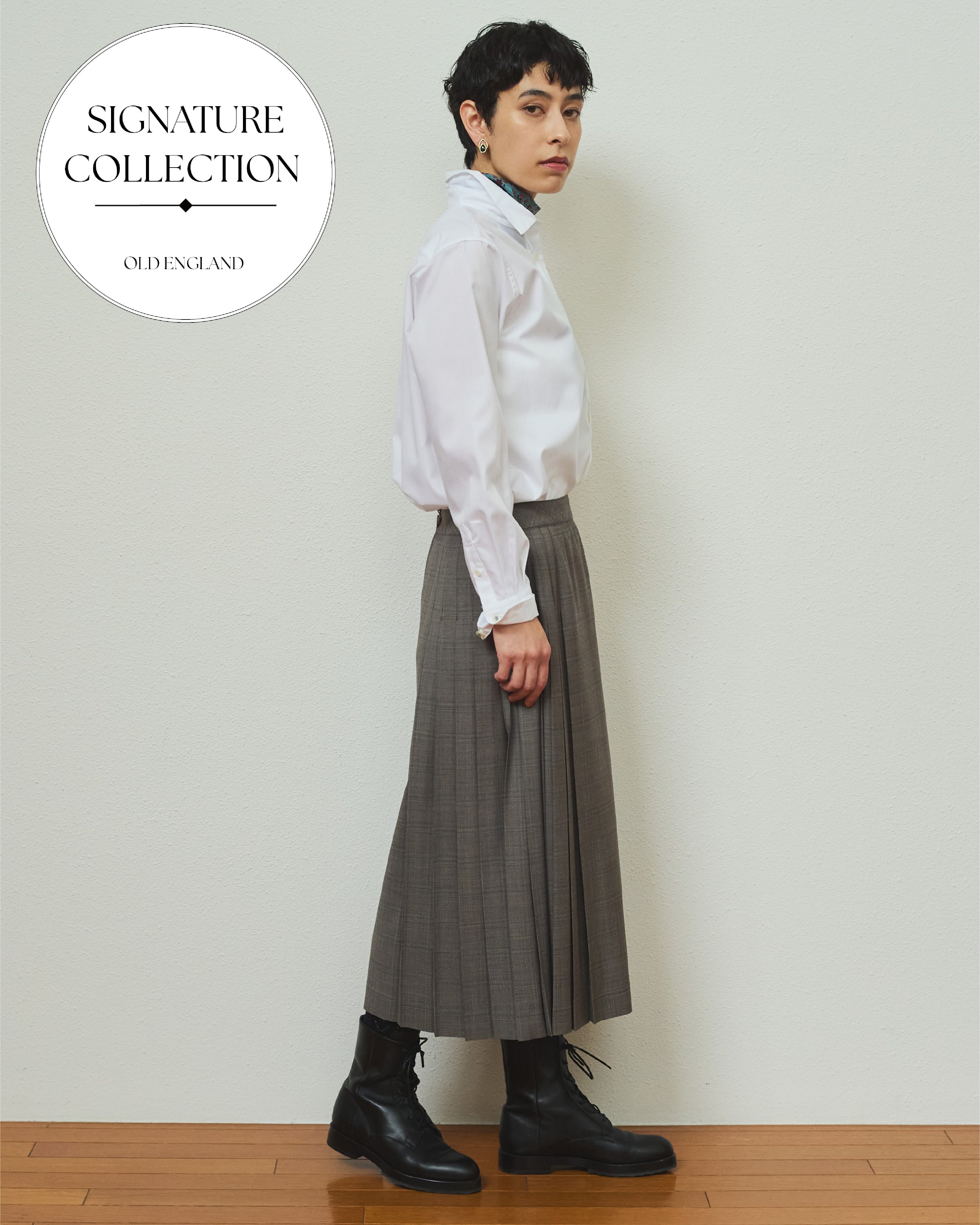 【未使用・タグ付】ロロピアーナ：巻きスカート NEW】Loro Piana スカート – OLD ENGLAND