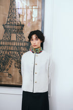 デニムブルゾン