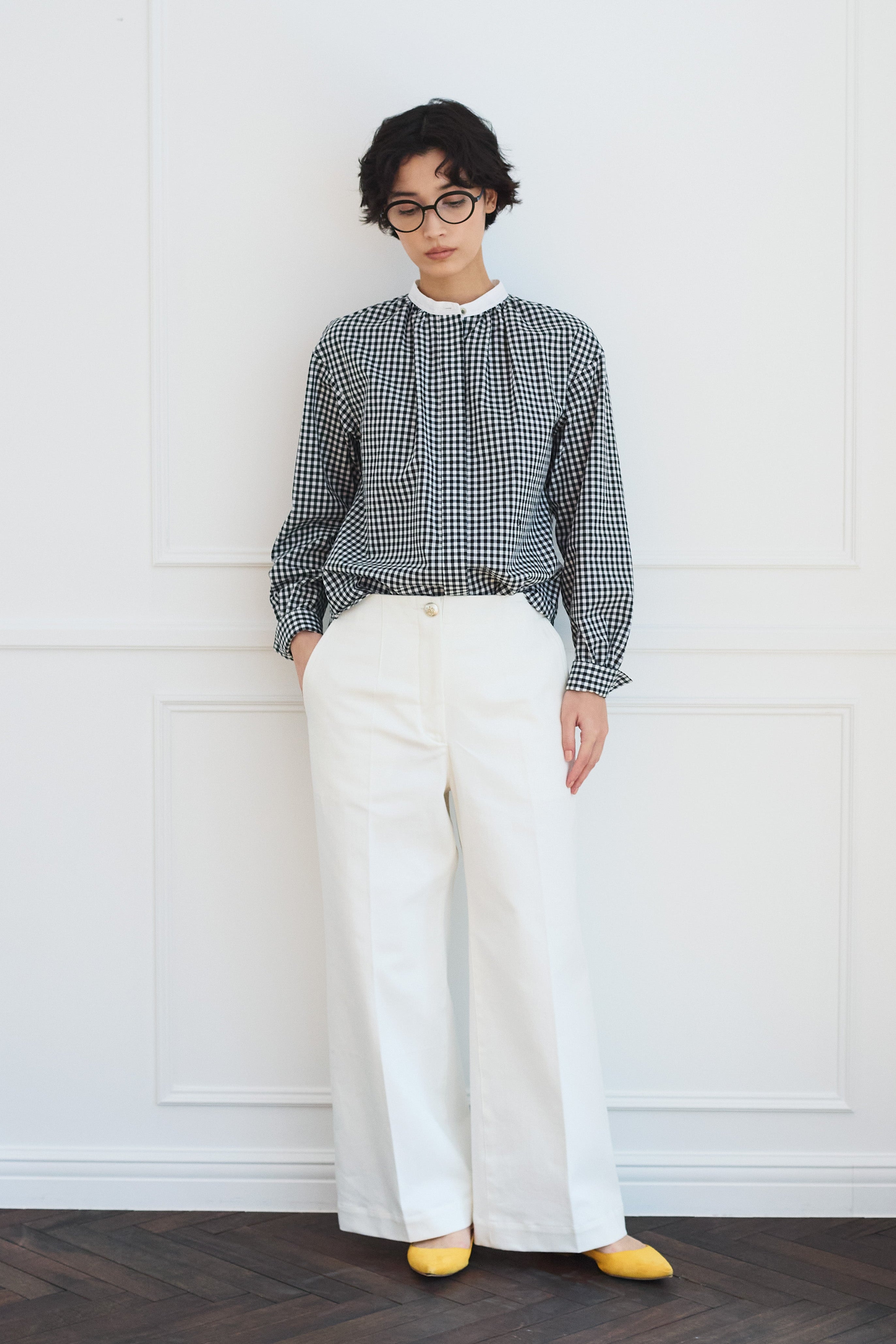 スタンドクレリックシャツ