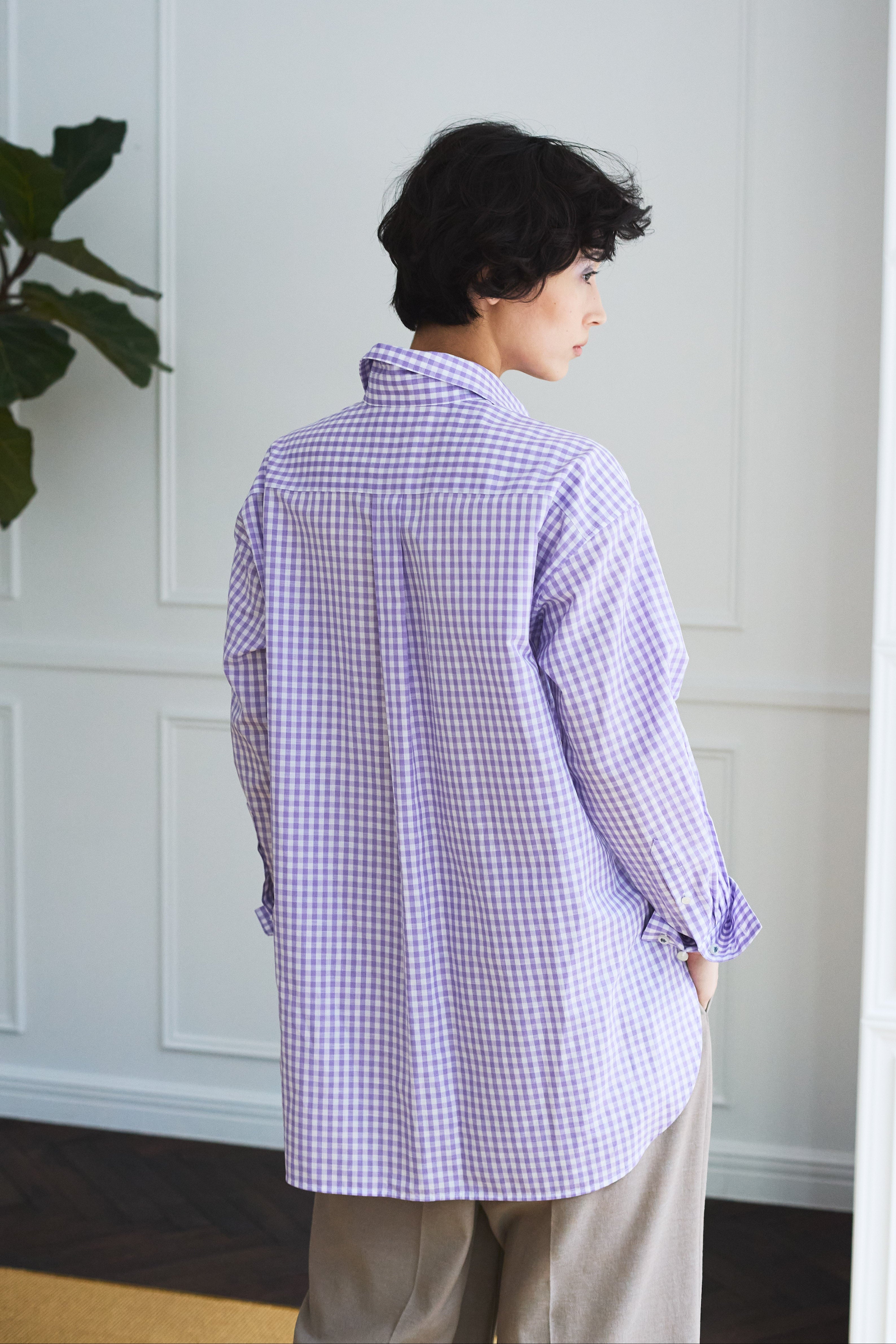 リネンチュニックビックシャツ