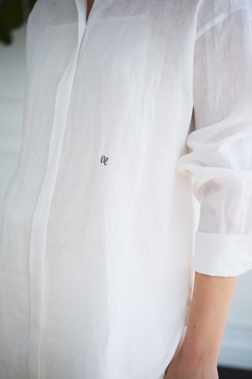 リネンチュニックビックシャツ