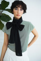 ボウタイカットソー