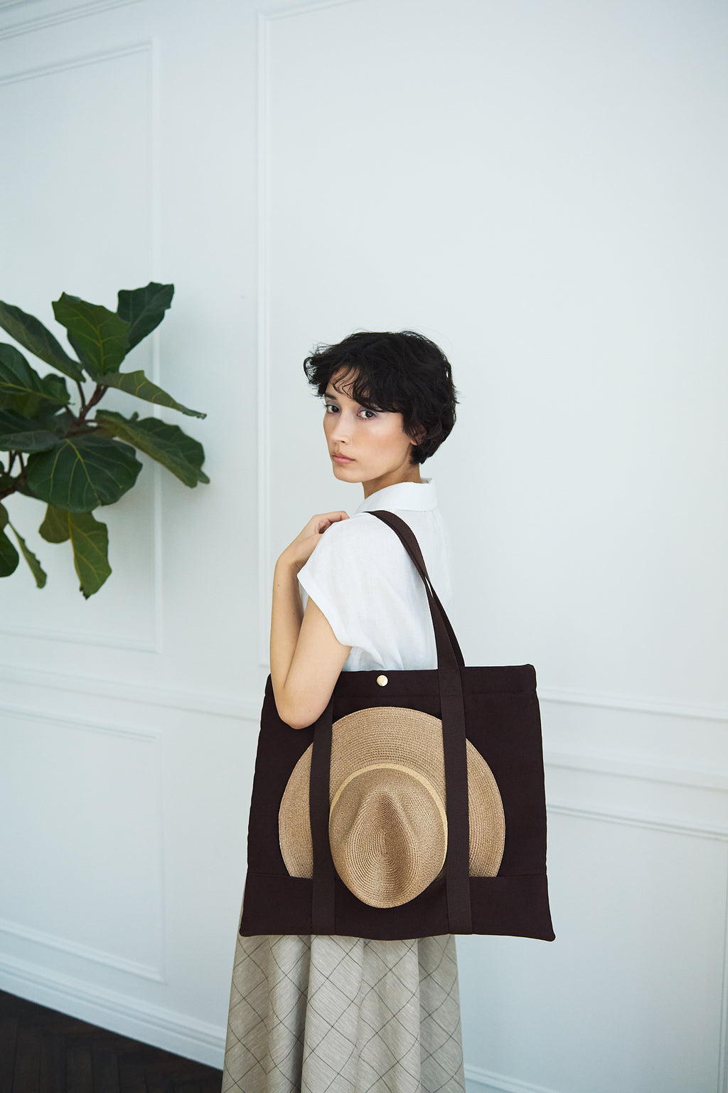 リネンショートスリーブシャツ