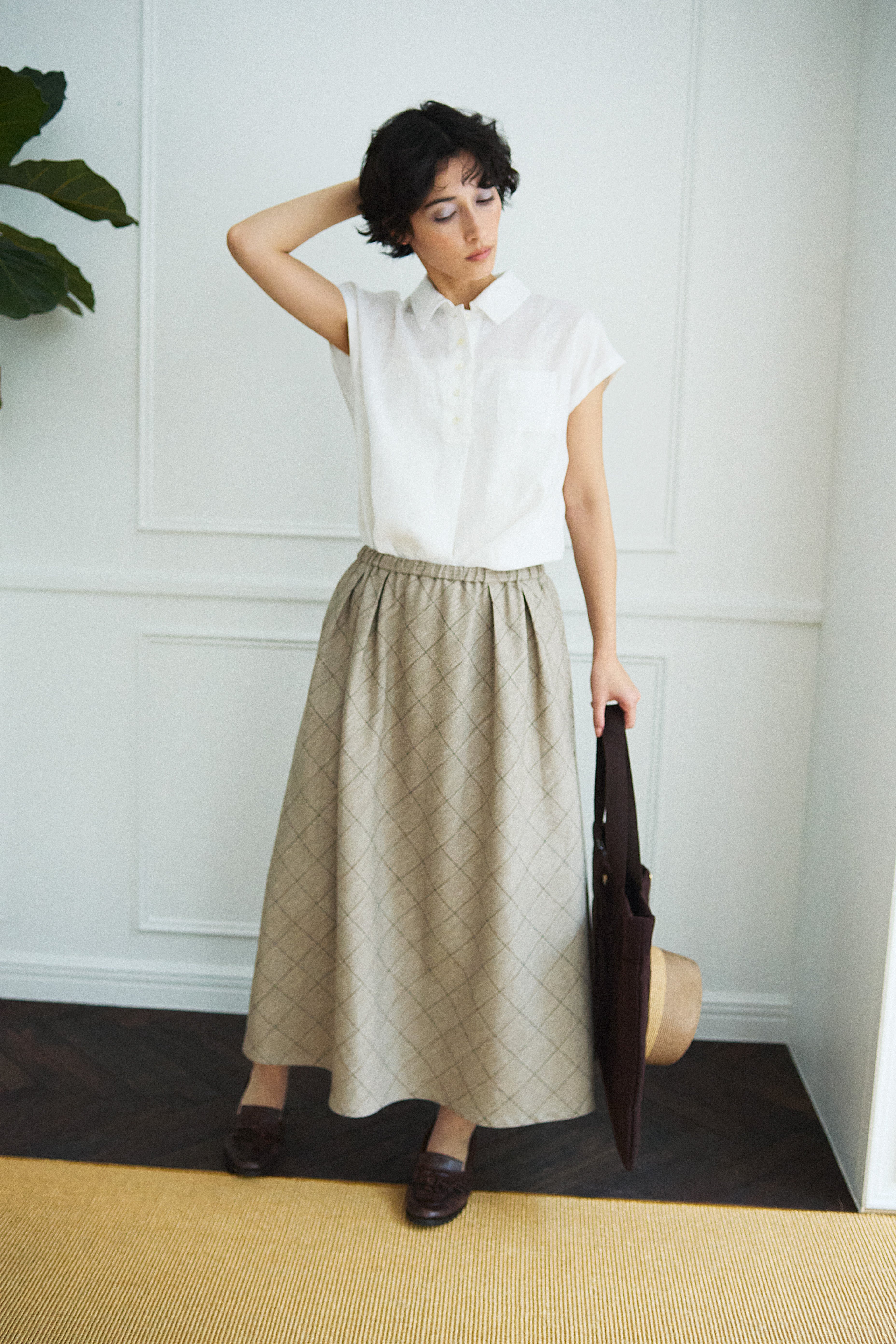 タックフレアスカート