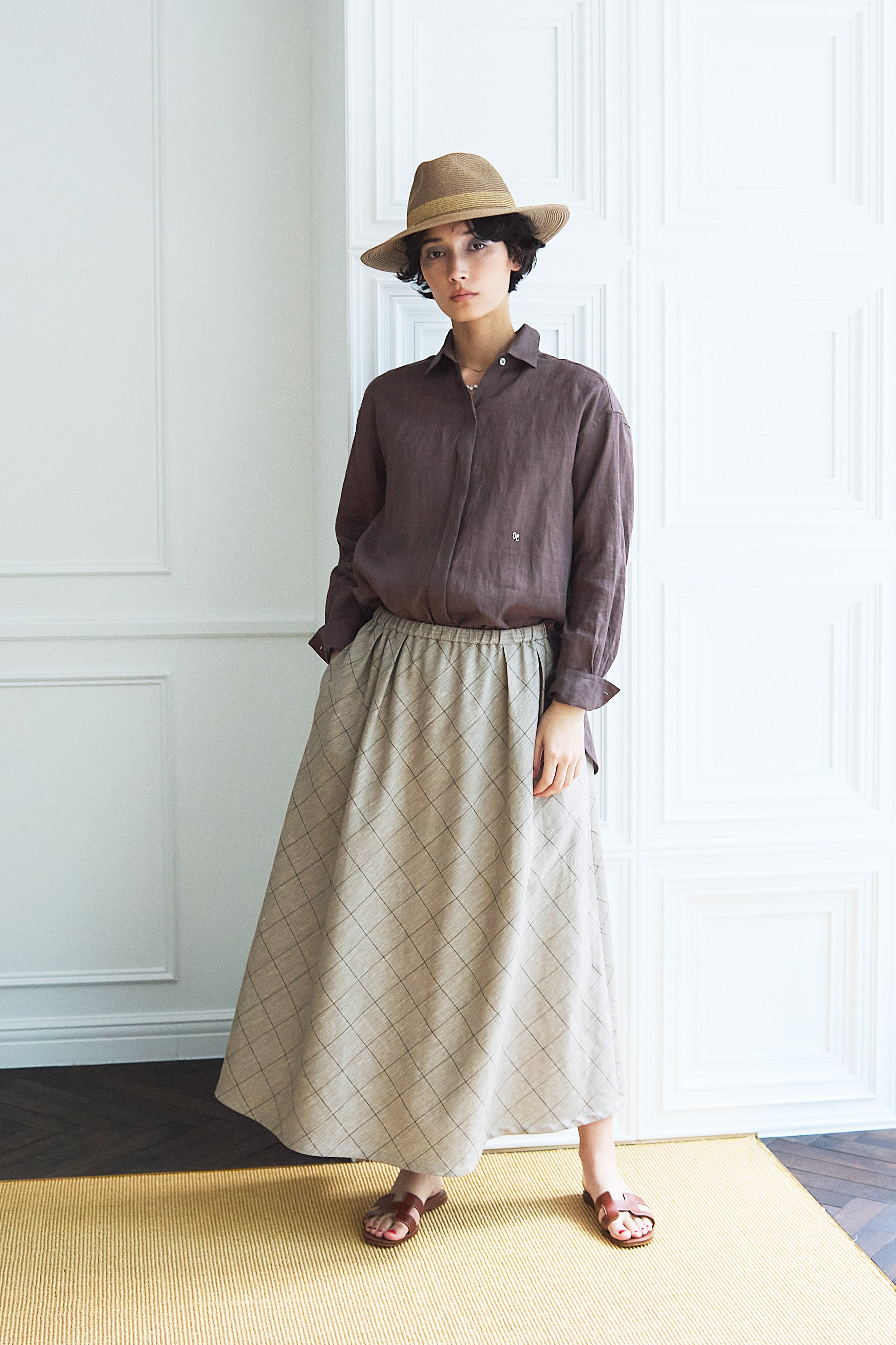 タックフレアスカート