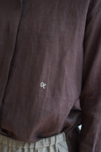 リネンチュニックビックシャツ