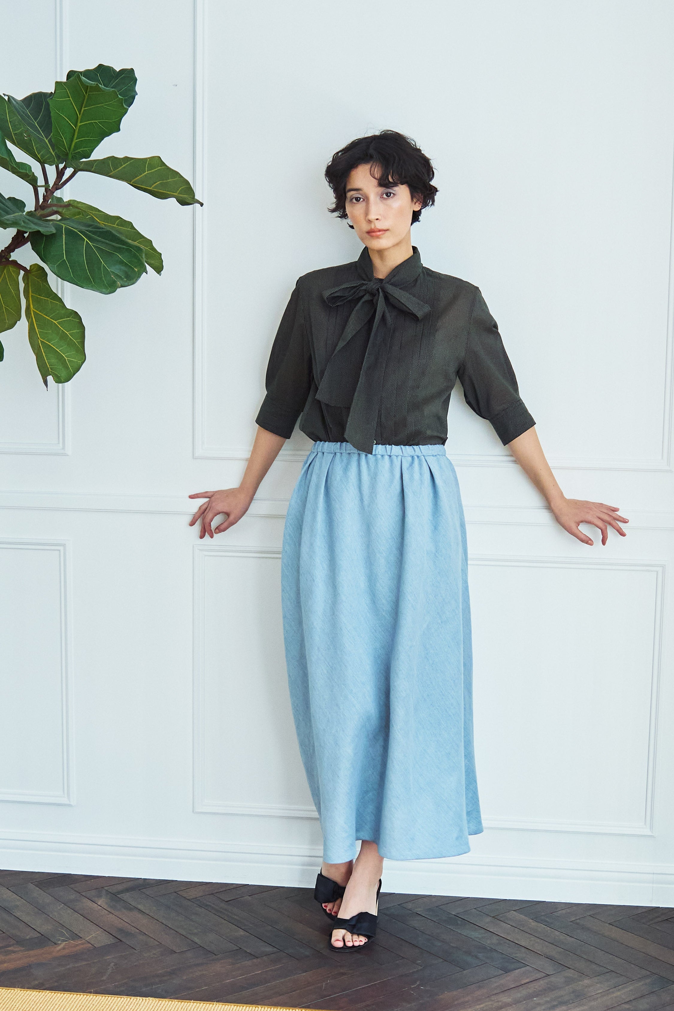 タックフレアスカート