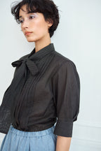 ジンタンドット　ボウタイブラウス