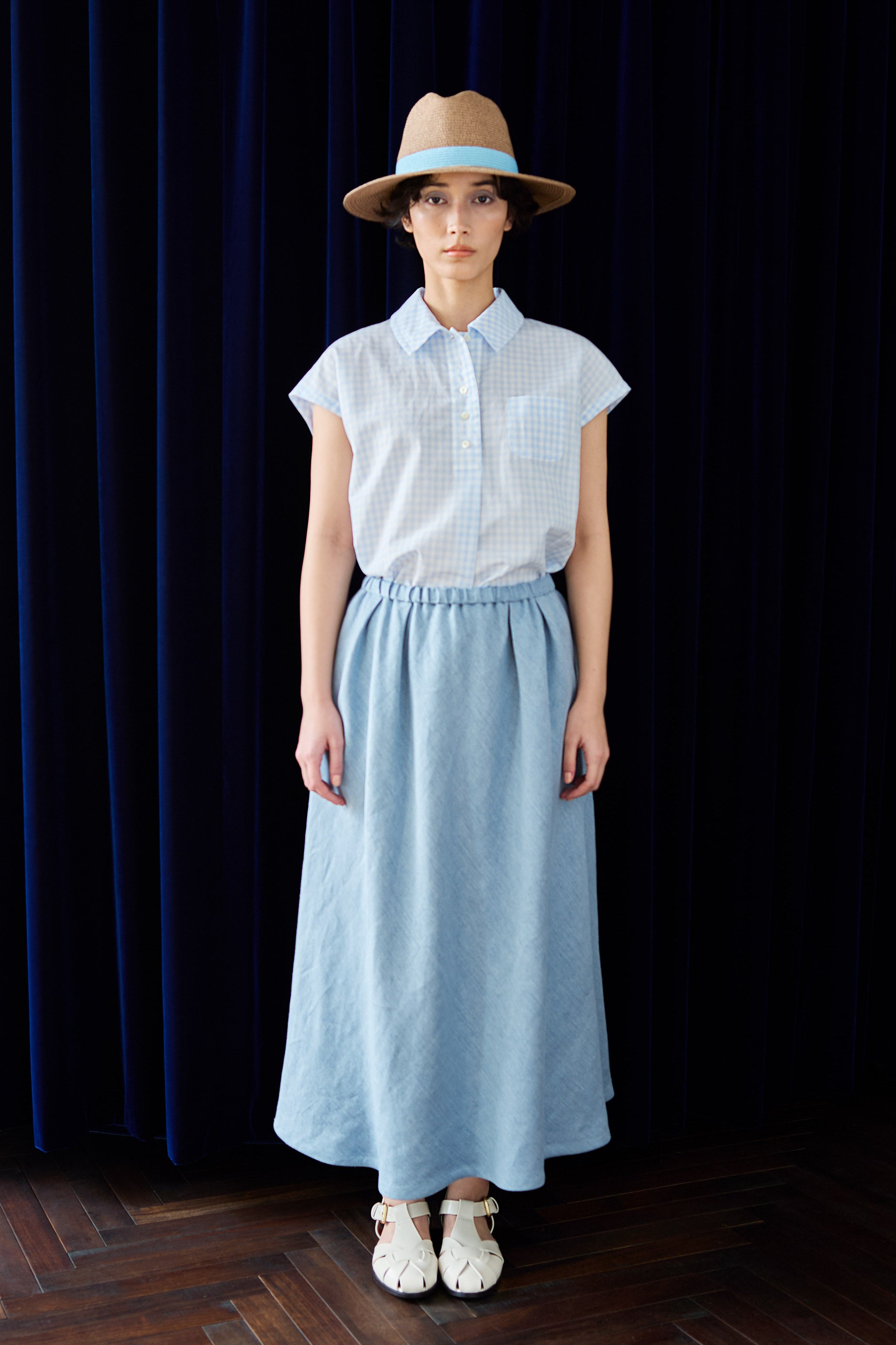 タックフレアスカート