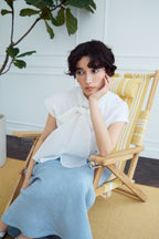 ボウタイカットソー