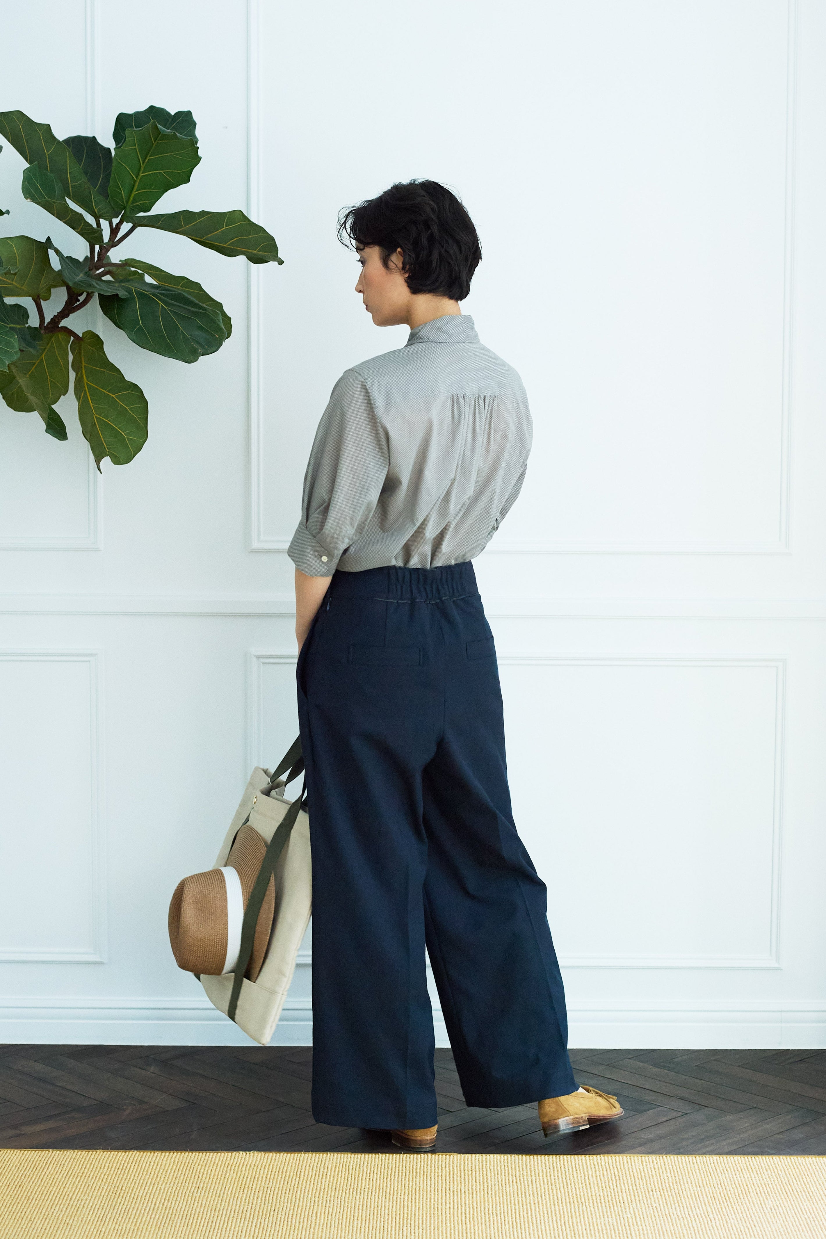 シェルタリングドライオック　 セミバギーパンツ