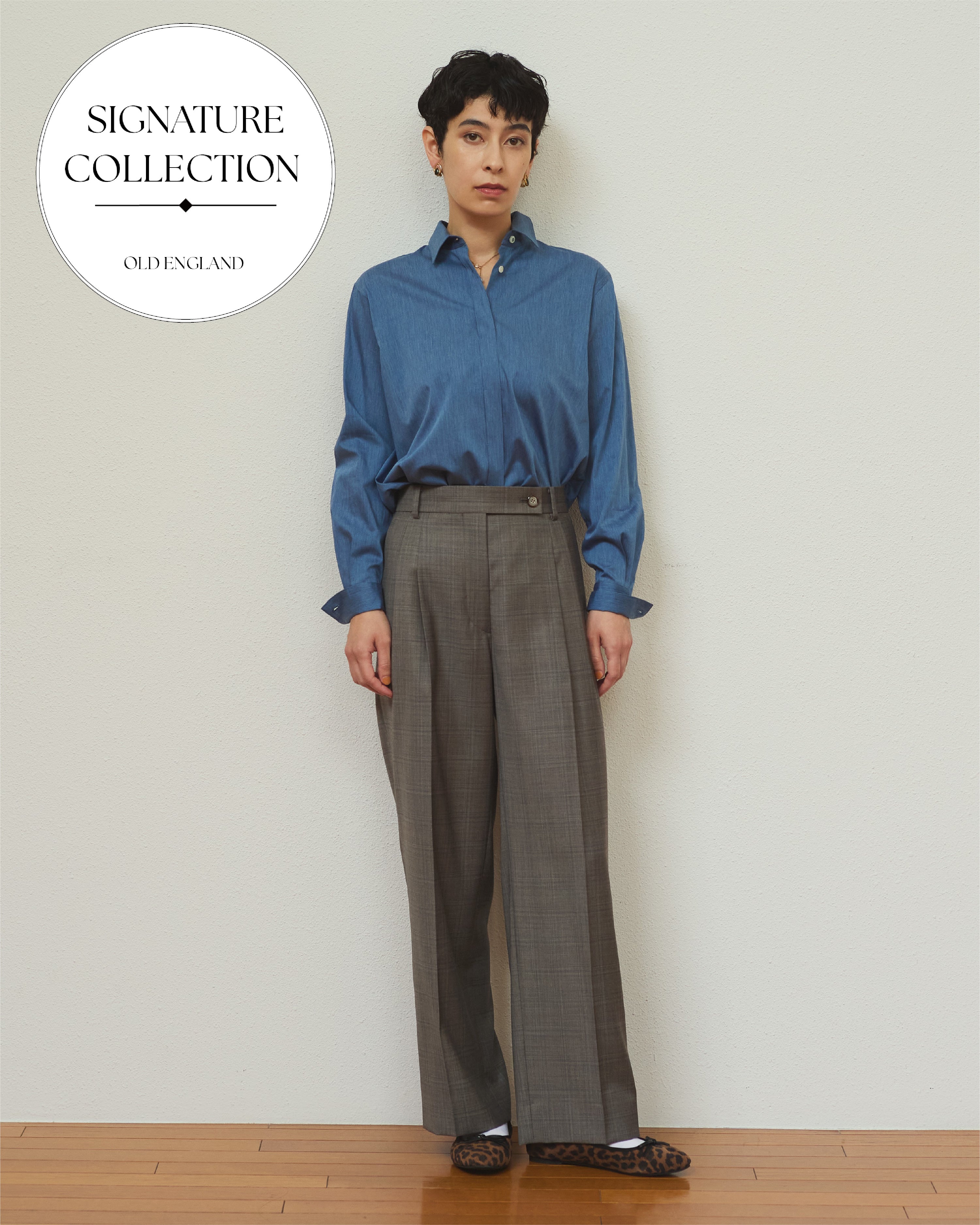 最高級 Loro Piana スラックス ブラウン ストレッチ サイズ50 NEW】Loro Piana ワイドテーパードパンツ – OLD ENGLAND