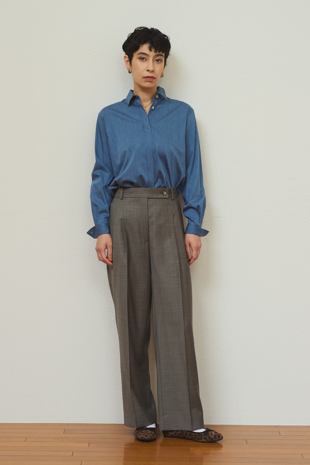 【NEW】Loro Piana ワイドテーパードパンツ