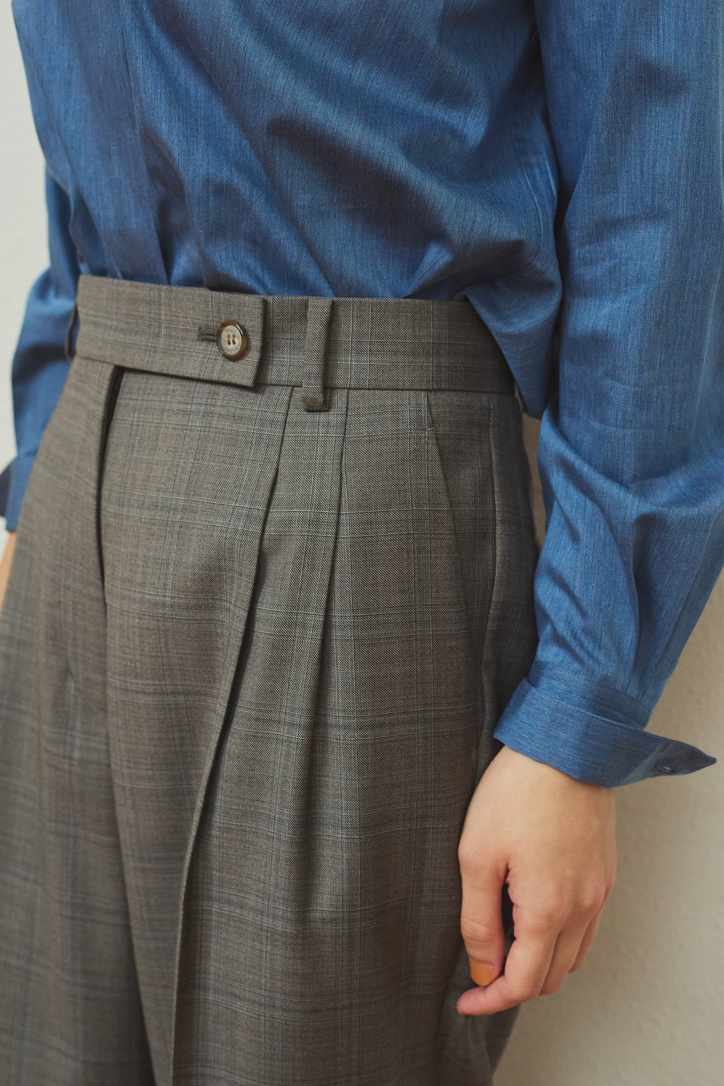 【NEW】Loro Piana ワイドテーパードパンツ
