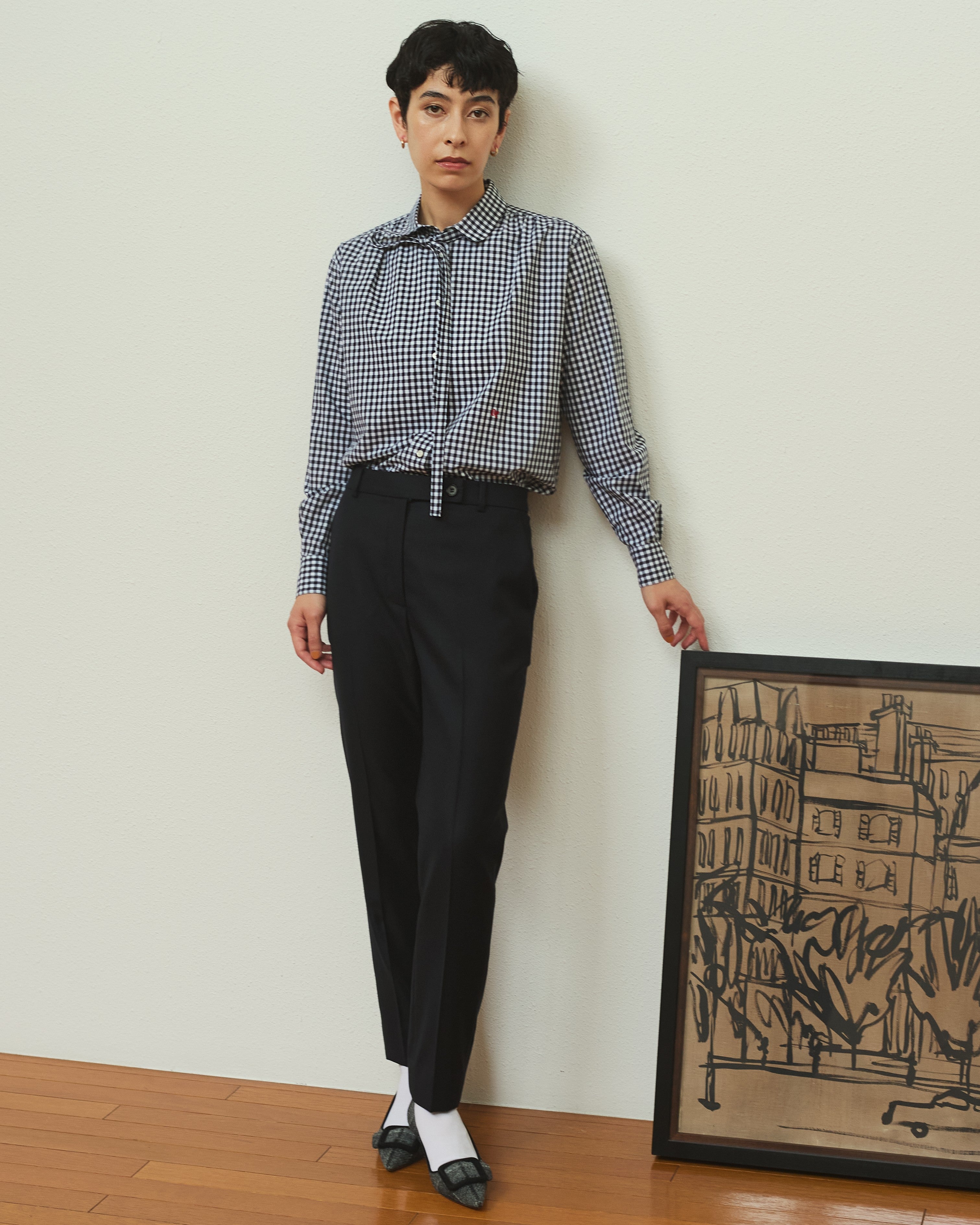 【NEW】Loro Piana テーパード パンツ