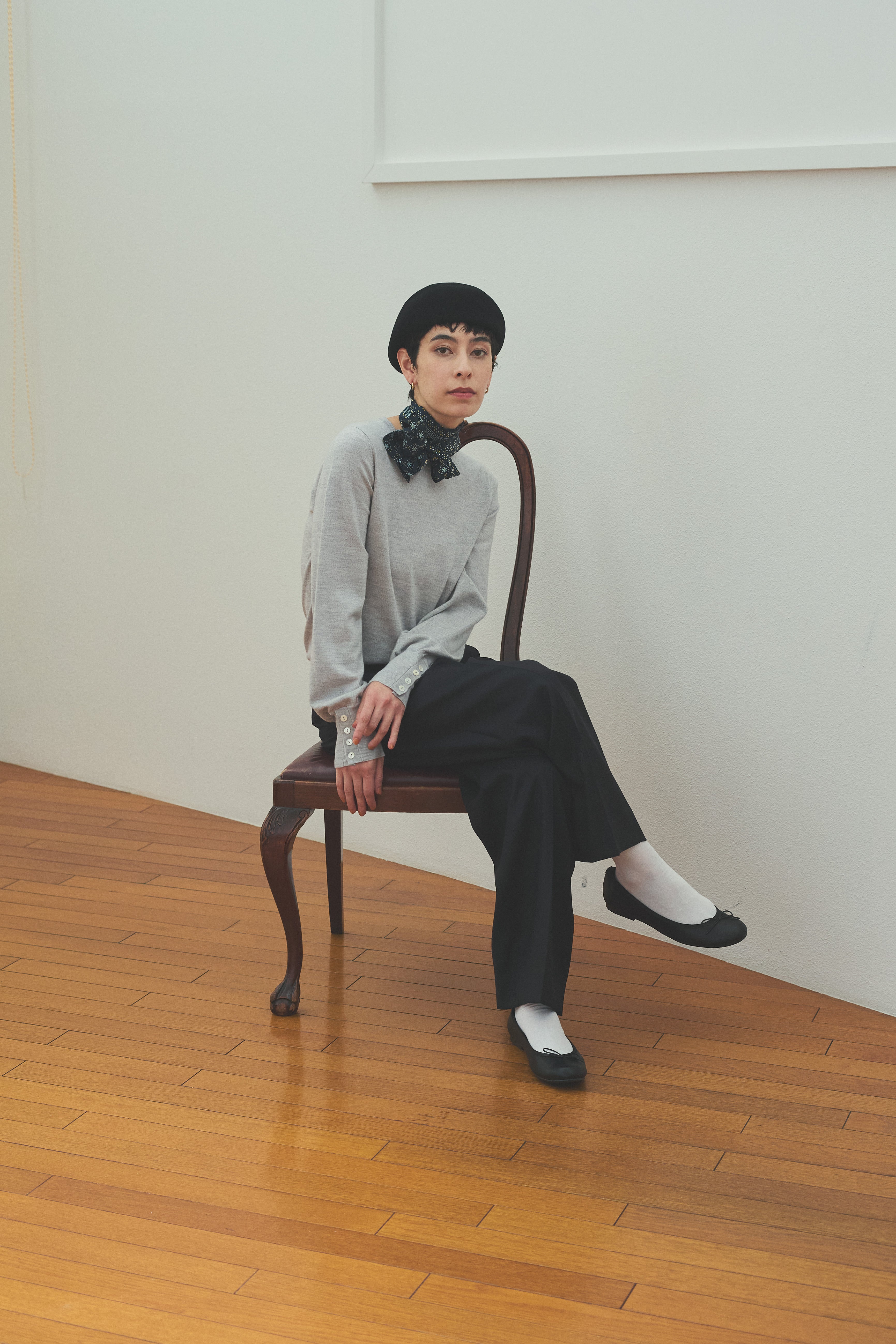 【NEW】Loro Piana ワイドテーパードパンツ
