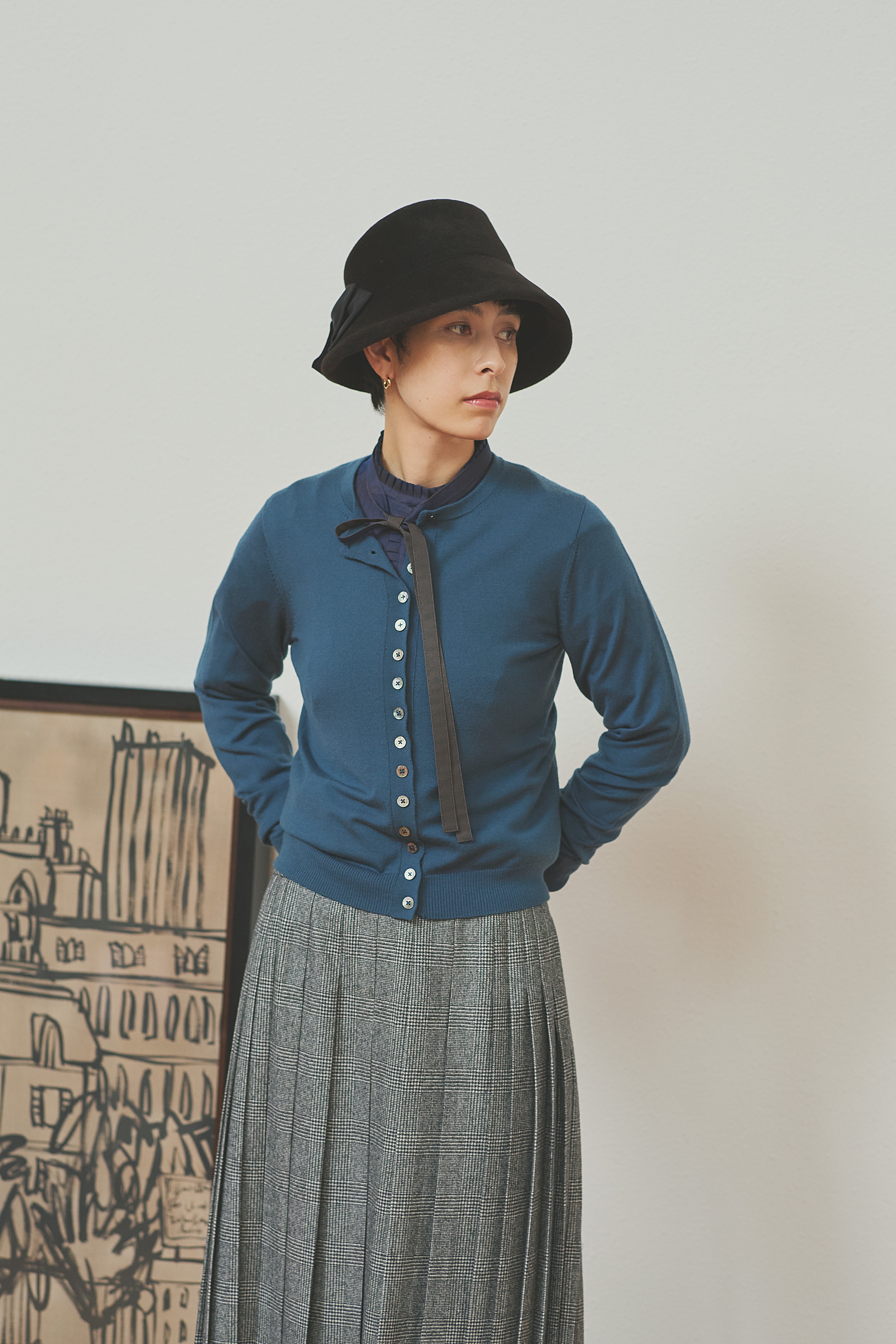 Loro Piana クルーネックカーディガン