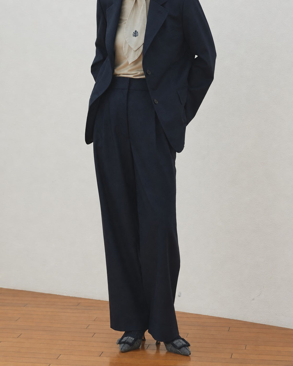 バランサーセミワイドパンツ