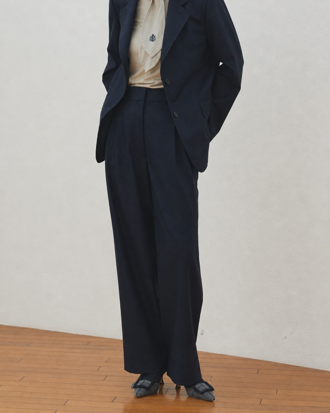 バランサーセミワイドパンツ