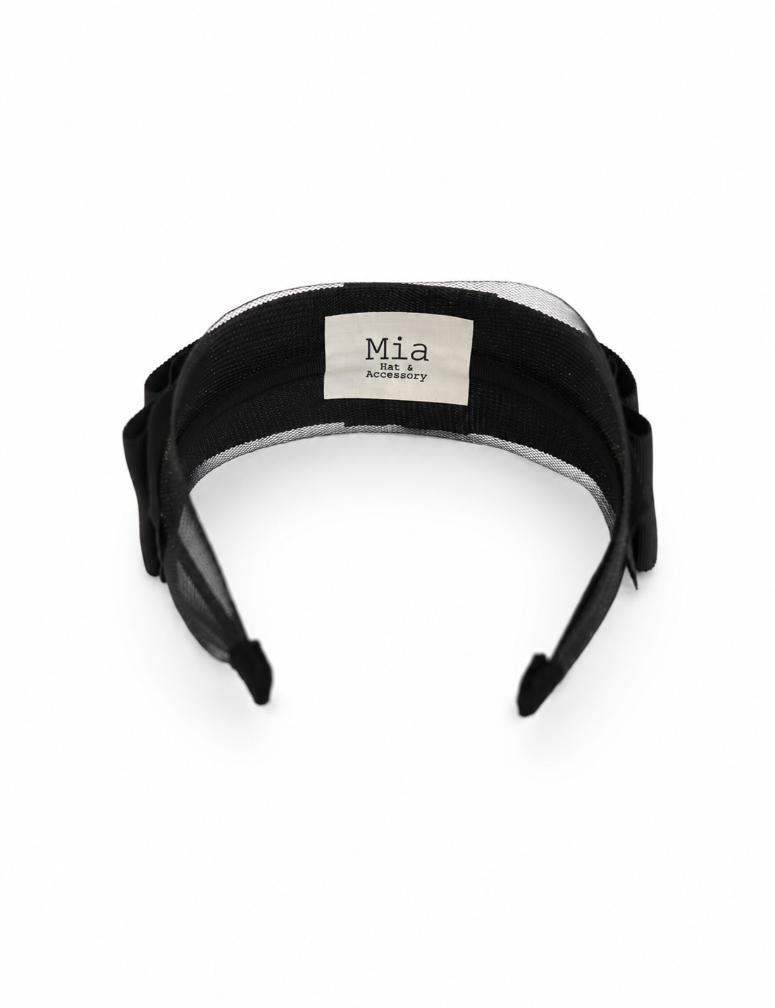 Mia Hat　グログランリボンヘアーバンド