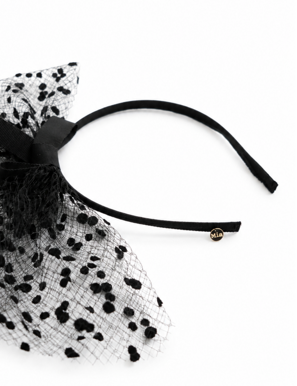 Mia Hat　ドットネットヘアーバンド