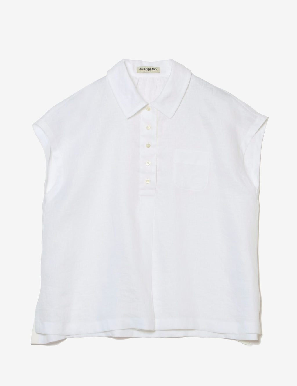 リネンショートスリーブシャツ