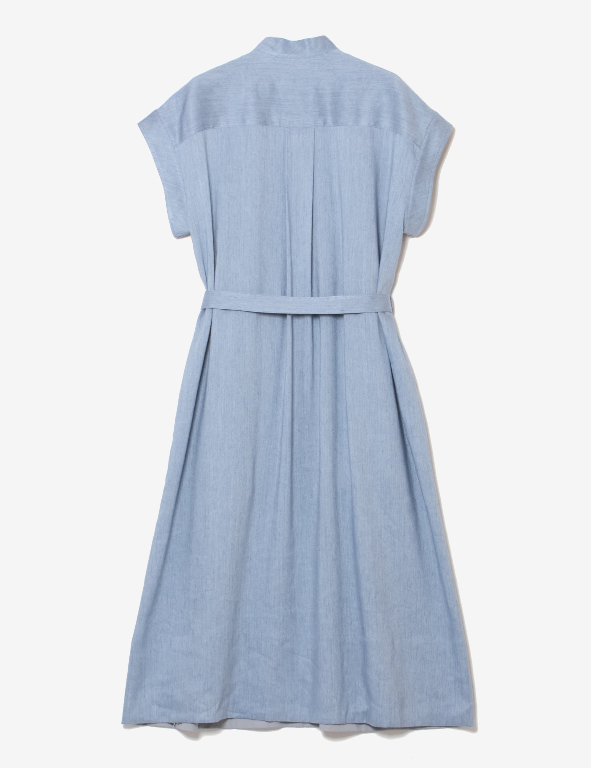 スタンドカラー　ワンピース