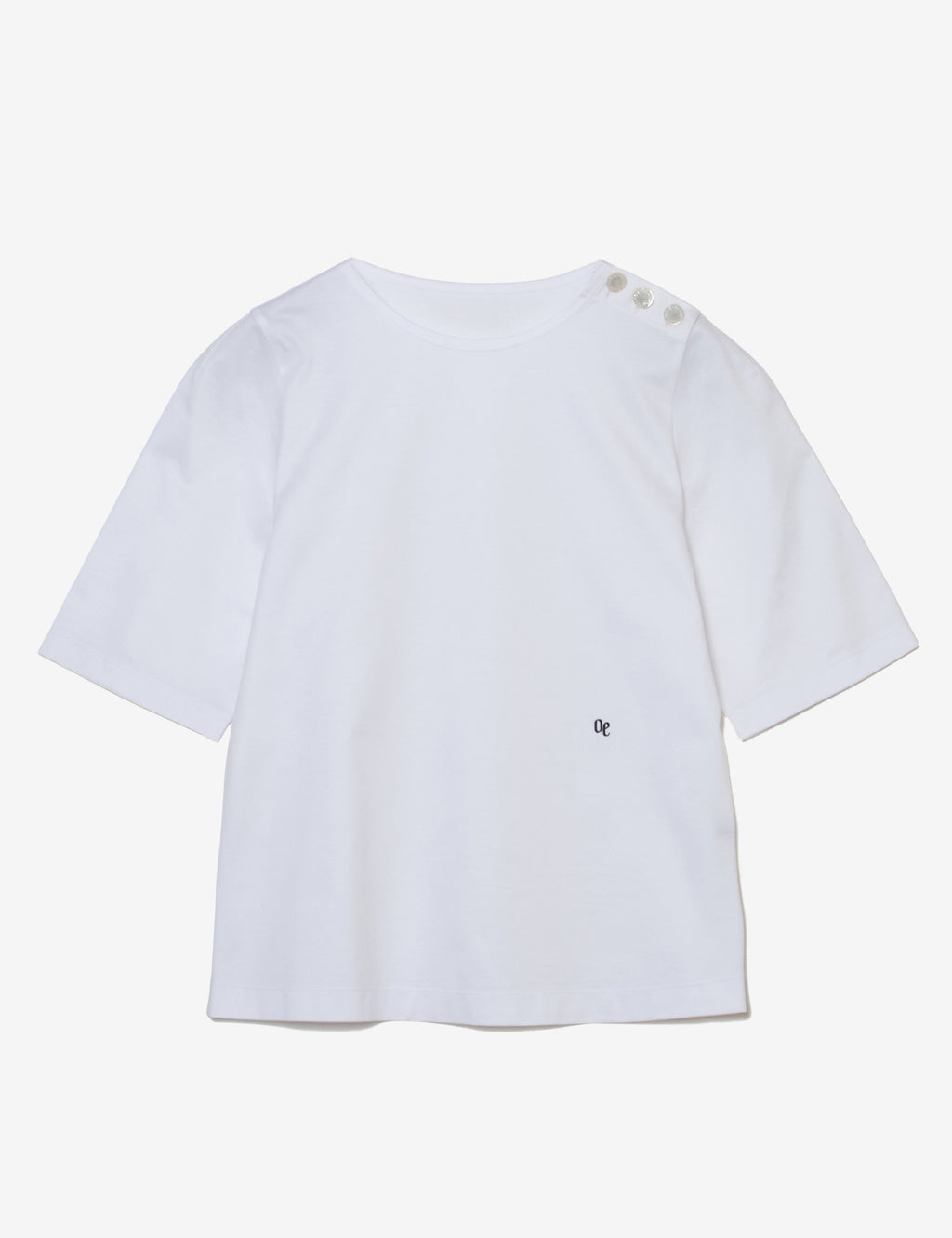 ショルダーボタン　カットソー