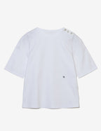 ショルダーボタン　カットソー