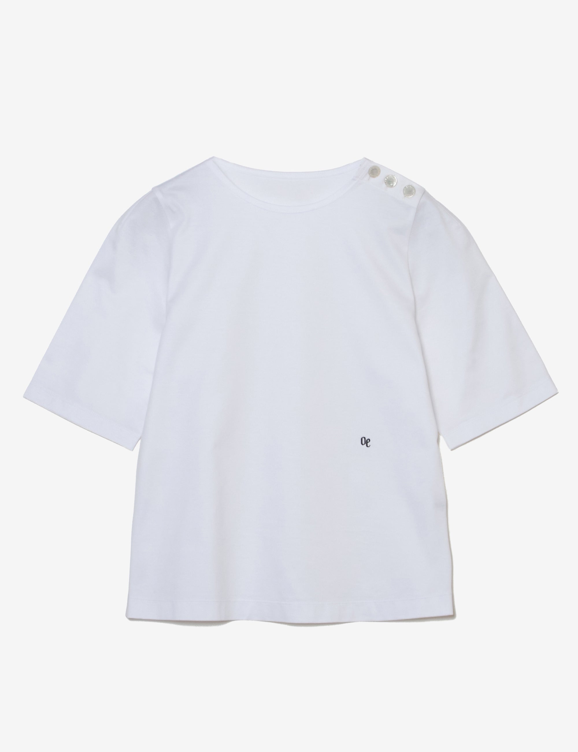 ショルダーボタン　カットソー