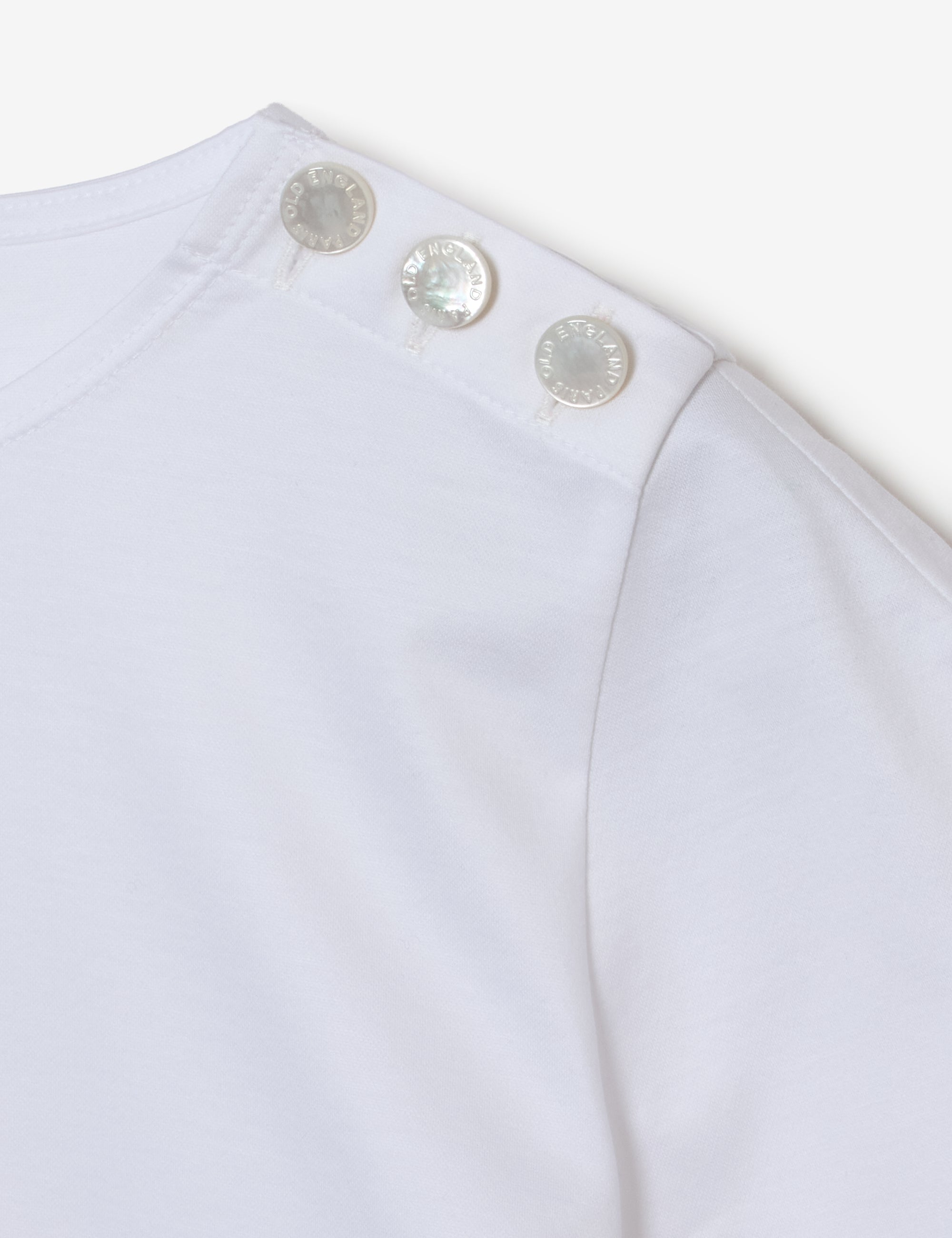 ショルダーボタン　カットソー