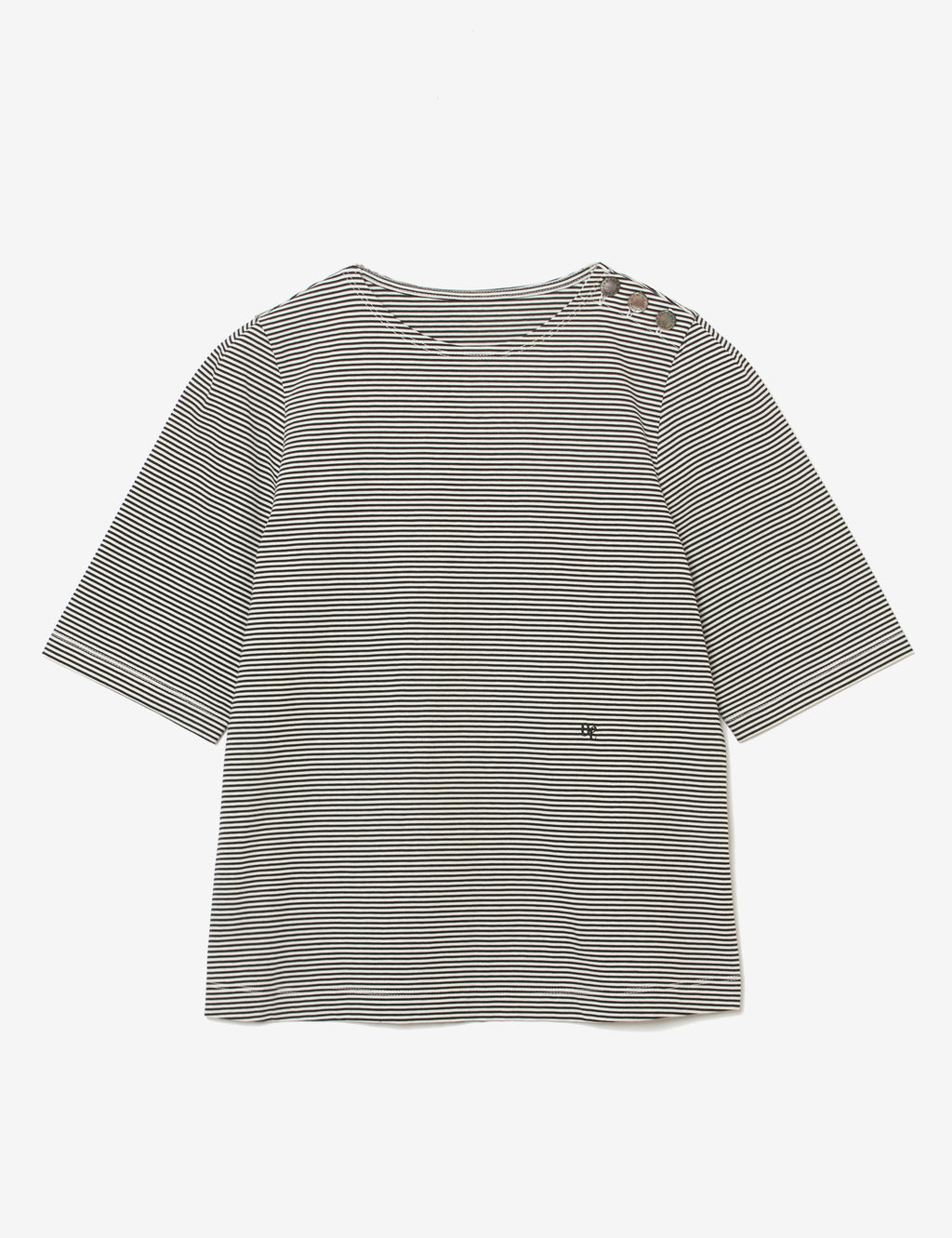 ショルダーボタン　カットソー