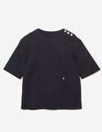 ショルダーボタン　カットソー