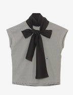 ボウタイカットソー