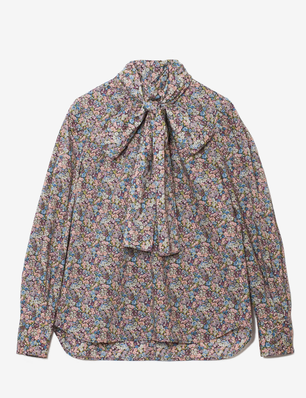 LIBERTY スタンドボウタイブラウス