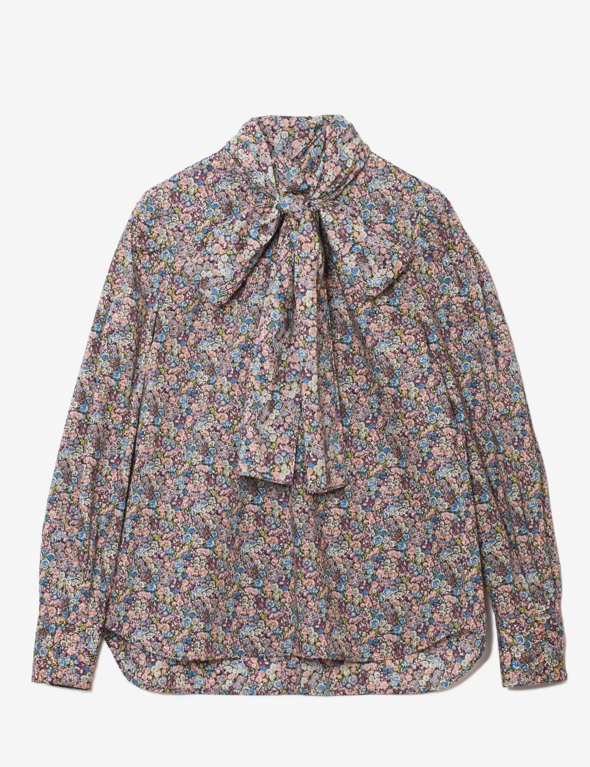 LIBERTY スタンドボウタイブラウス