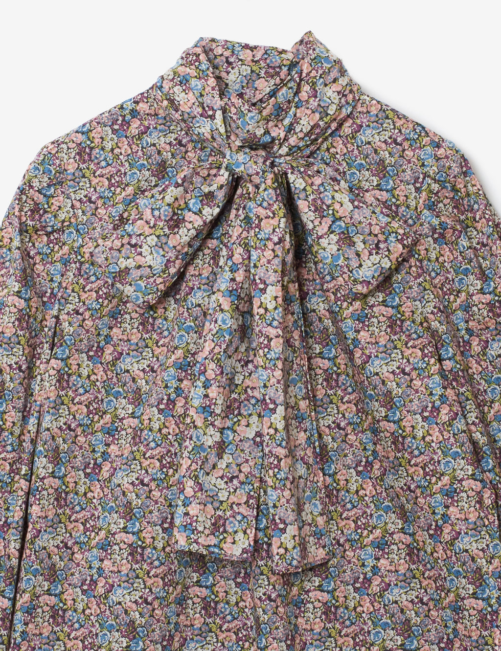 LIBERTY スタンドボウタイブラウス
