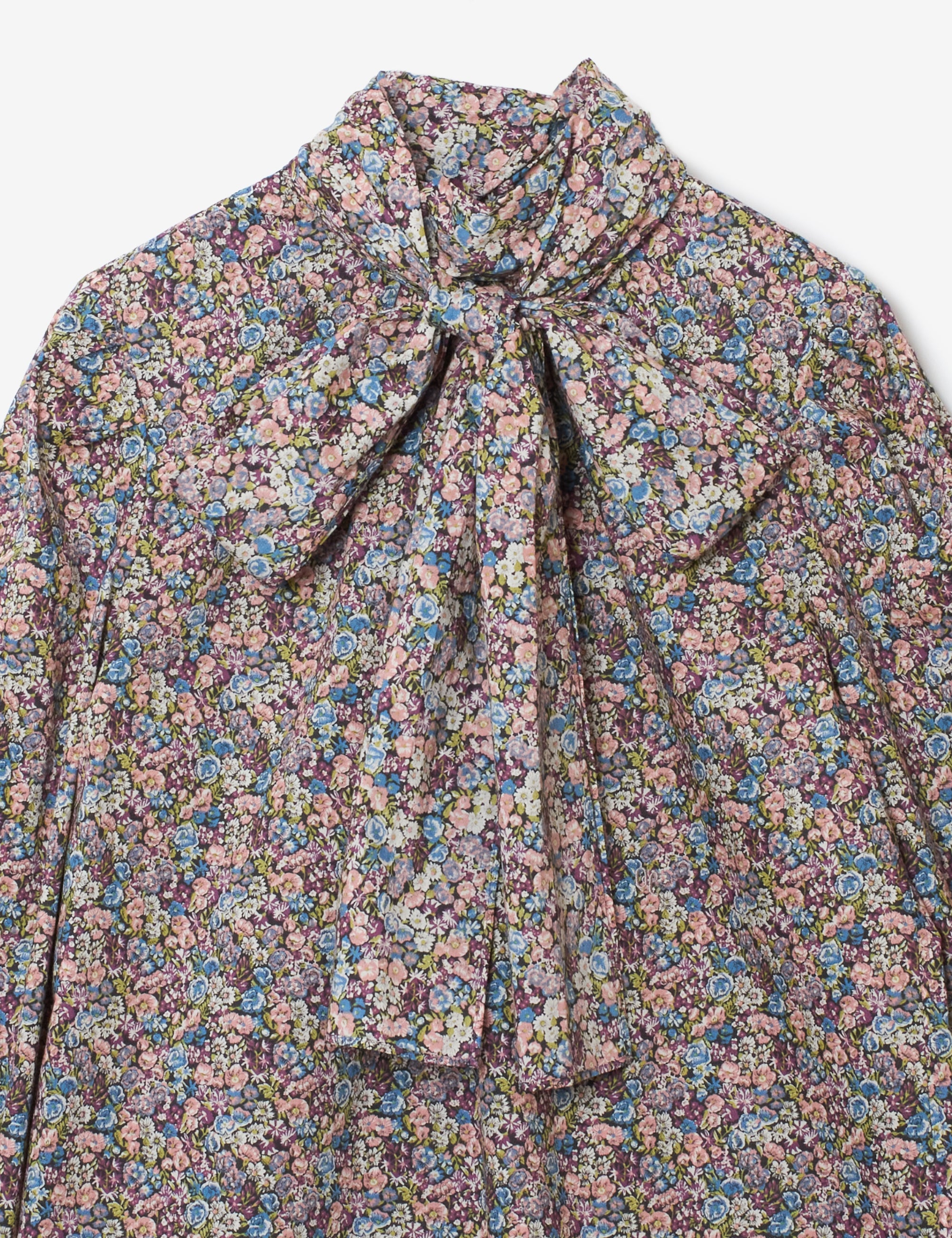 LIBERTY スタンドボウタイブラウス